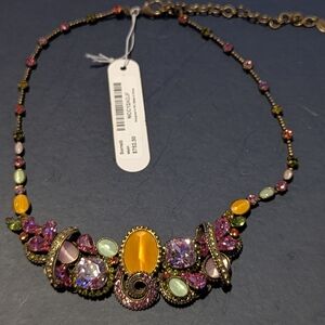 Sorrelli Retired Juice Fruit Multicolor Gemstone Necklace